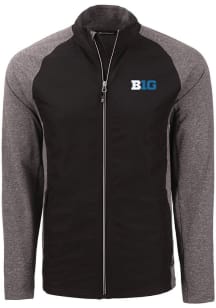 Cutter and Buck Big Ten Mens Black Adapt Eco Big and Tall Light Weight Jacket