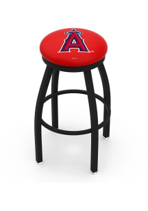Los Angeles Angels Black Pub Stool - Black