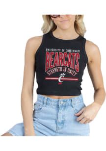 Gameday Couture Cincinnati Bearcats Womens Black Mic Drop Tank Top