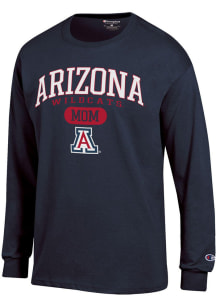 Champion Arizona Wildcats Navy Blue Mom Pill Jersey Long Sleeve T Shirt