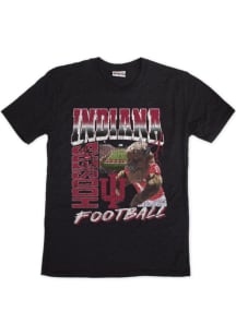 Indiana Hoosiers Black Hoosier The Bison Football Short Sleeve Fashion T Shirt