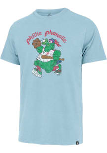 Phillie Phanatic  Philadelphia Phillies Light Blue 47 Phillies Phanatic Premier Mascot Franklin Sh..