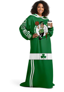 Boston Celtics Primary 71X54" Fleece Blanket - Black
