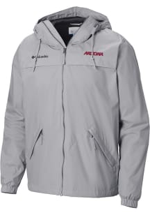 Columbia Arizona Wildcats Mens Grey Heat Seal Oroville Creek Medium Weight Jacket
