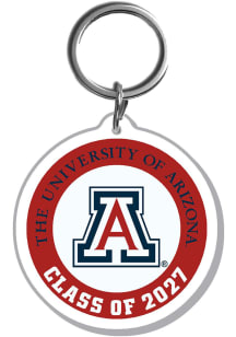 Arizona Wildcats 2027 Acrylic Keychain - Navy Blue