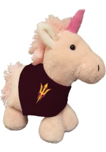 Arizona State Sun Devils Unicorn Short Stack Plush - Maroon