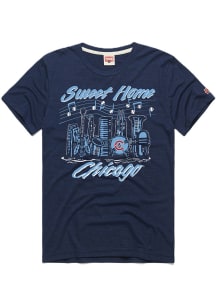 Homage Chicago Cubs Navy Blue Sweet Home Chicago Short Sleeve Fashion T Shirt