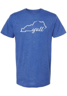 Summit Sportswear Kentucky Blue Y'all Short Sleeve Fashion T Shirt