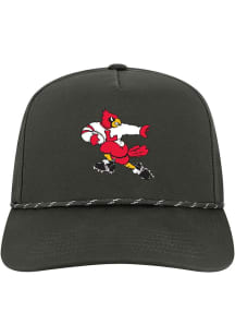 Louisville Cardinals Caddy Heisman Mascot Adjustable Hat - Black