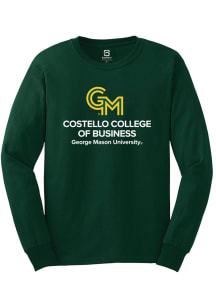 Summit Sportswear George Mason University Green Donald G. Costello College of Business Long Sleeve..