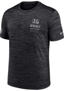 Nike Cincinnati Bengals Black Sideline Short Sleeve T Shirt