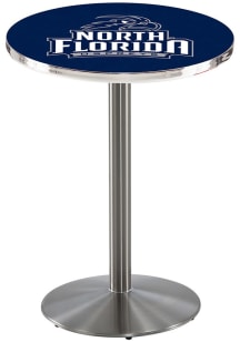 North Florida Ospreys Stainless Round Base Pub Table