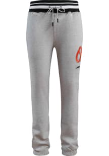 Pro Standard Baltimore Orioles Mens Grey Script Tail Sweatpants