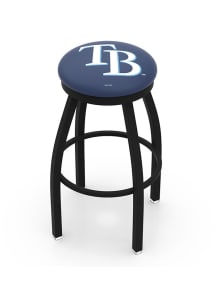 Tampa Bay Rays Black Pub Stool - Black