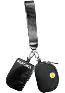 Jardine Michigan Wolverines Oversized Key Strap w/Coin Purse Lanyard - Navy Blue
