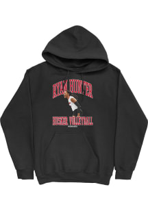 Ryan Hunter Campus Ink Nebraska Cornhuskers Youth Black Hoodie Long Sleeve Player Hoodie Black