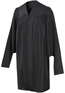 Black Masters Graduation Gown
