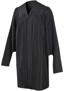 Black Masters Full Cut Graduation Gown