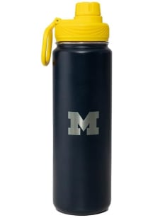 Michigan Wolverines 24oz Sport Stainless Steel Bottle - Blue