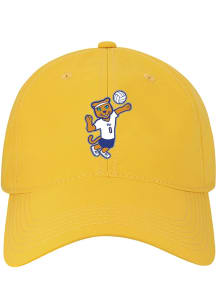 Pitt Panthers Volleyball Cool Fit Side Patch Adjustable Hat - Gold