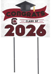 South Carolina Gamecocks KH Sports Fan Class of 2026 Yard Sign - Garnet