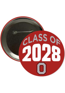 Ohio State Buckeyes 3" Class of 2028 Button - Red