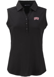 Cutter and Buck UNLV Runnin Rebels Womens Black Forge Eco Polo Shirt