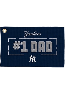 New York Yankees #1 Dad Waffle Golf Towel