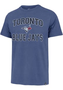 47 Toronto Blue Jays Navy Blue Union Arch Franklin Short Sleeve Fashion T Shirt