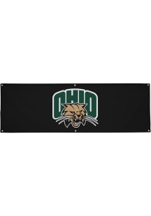 Ohio Bobcats 2' x 6' Banner - Black