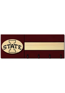 Iowa State Cyclones Key Rack Sign - Red