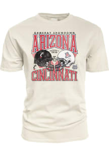 Blue 84 Arizona Wildcats Ivory Football vs Cincinnati Bearcats Short Sleeve T Shirt