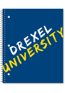 Drexel Dragons Team Logo Notebook and Folder - Navy Blue
