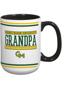 George Mason University 15oz Grandpa Java Ceramic Mug - White