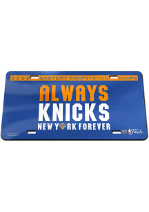 New York Knicks Blue 2026 Eastern Conference Champs Inlaid Car Accessory License Plate