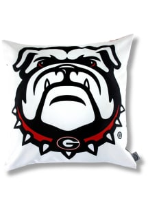 Georgia Bulldogs Black Mascot Pillow Case