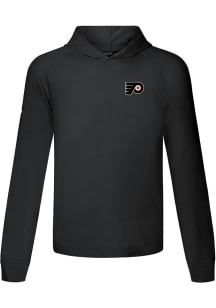 Levelwear Philadelphia Flyers Mens Black Dimension Long Sleeve Lightweight Hoodie