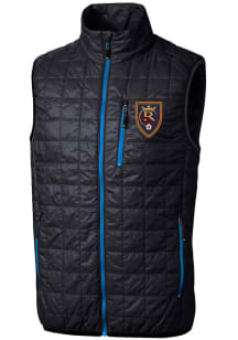 Cutter and Buck Real Salt Lake Mens Navy Blue Rainier PrimaLoft Sleeveless Jacket