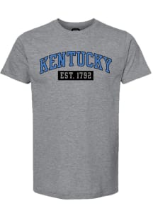 Summit Sportswear Kentucky Graphite Est Arch Short Sleeve Fashion T Shirt