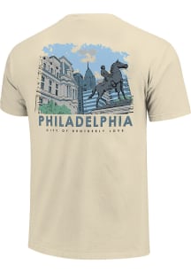 Philadelphia Ivory Skyline Short Sleeve Fashion T Shirt
