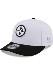 New Era Pittsburgh Steelers White 2026 NFL Draft CW 9FIFTY Mens Snapback Hat