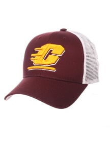 Zephyr Central Michigan Chippewas Big Rig Adjustable Hat - Maroon