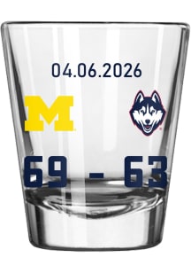 Michigan Wolverines 2oz Recap 2026 MBB National Champion Shot Glass