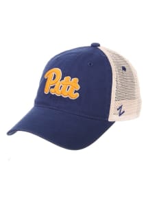 Zephyr Pitt Panthers University Meshback Adjustable Hat - Blue