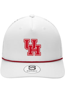 Summit Sportswear Houston Cougars The G Adjustable Hat - White