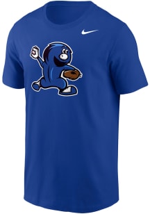 Nike Xavier Musketeers BLUE Basketball Blue Blob Short Sleeve T