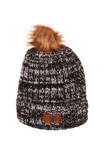 Zephyr Penn State Nittany Lions Grey Gracie Cuff Pom Womens Knit Hat