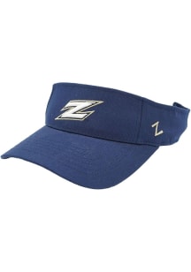 Zephyr Akron Zips Mens Navy Blue Drill Adjustable Visor