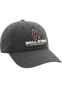 Zephyr Ball State Cardinals Scholarship Adjustable Hat - Grey