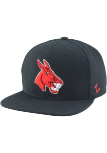 Zephyr Central Missouri Mules Black Z11 Mens Snapback Hat